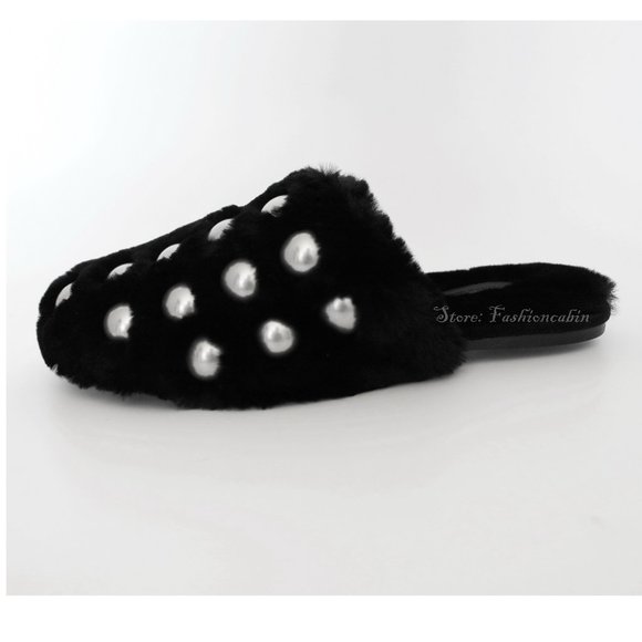 NEW Alexander Wang Amelia Fur Slippers - Picture 8 of 12